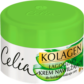 Celia Kolagen łagodzący krem nawilżający z aloesem 50ml