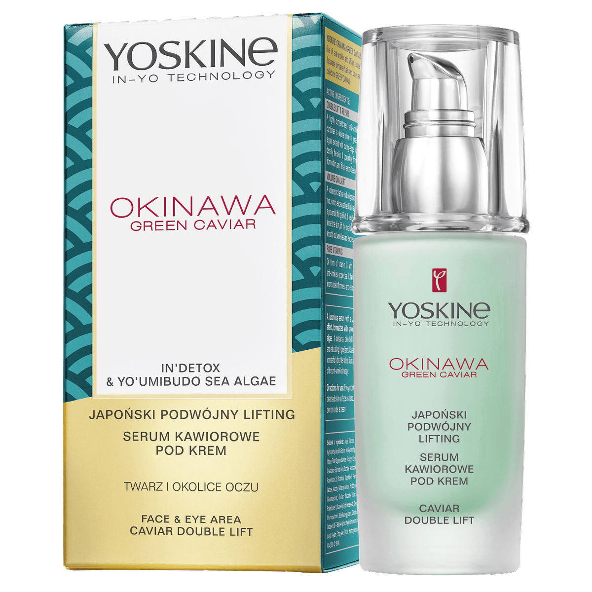 Yoskine Okinawa Green Caviar serum do twarzy z kawiorem