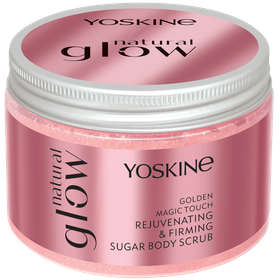 Yoskine Natural Glow Verjüngendes und straffendes Körperpeeling mit dem Golden Magic Touch-Effekt