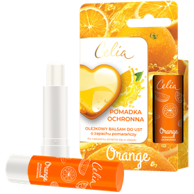 Celia Protective lip balm Orange