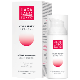Hada Labo Tokyo Hyalu Renew Głeboko nawilżający lekki krem do twarzy