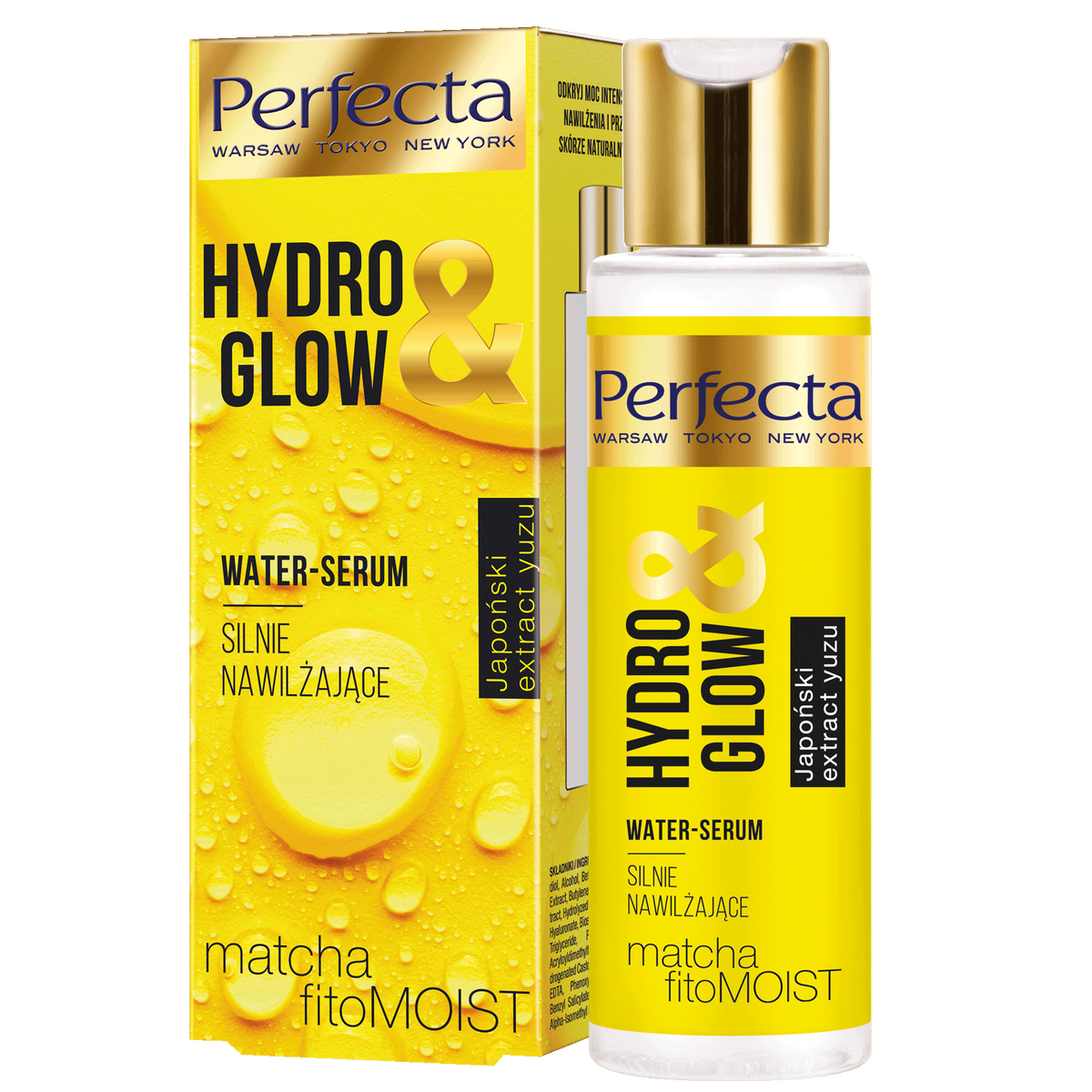 Perfecta Hydro&Glow Water-serum silnie nawilżające