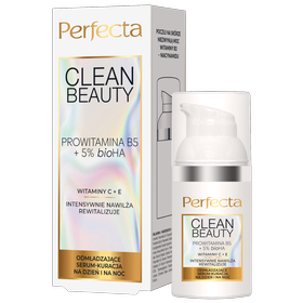 Perfecta Clean Beauty Verjüngende Serum-Behandlung für Tag und Nacht mit PROvitamin B5