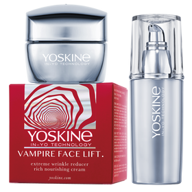 Zestaw Yoskine Vampire Face Lift. Krem na dzień i na noc + Serum
