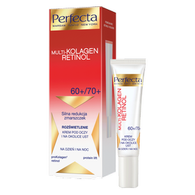 Perfecta Multikolagen Retinol Aufhellende Creme für die Augen- und Lippenpartie 60+/70+