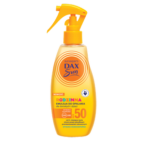 Dax Sun Rodzinna emulsja do opalania dla dzieci i dorosłych SPF50 triger 200ml