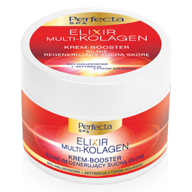 Perfecta Eliksir Mutlikolagen Krem booster silenie regenerujący suchą skórę 225ml