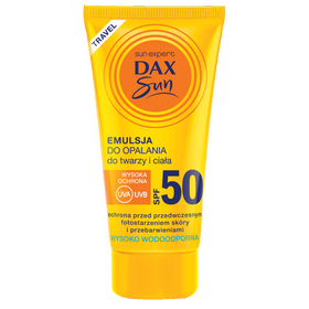 Dax Sun TRAVEL Sun lotion for face and body SPF 50