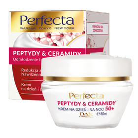 Perfecta Peptydy I Ceramidy Krem na dzień i na noc 50+ 50ml