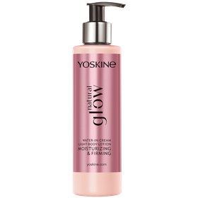 Yoskine Natural Glow Nawilżająco-ujędrniający lekki balsam do ciała o konsystencji water-in-cream