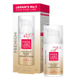 Hada Labo Tokyo Premium Rejuvenating And Firming Day Cream With 7 Types Of Hyaluronic Acid The Consistency Of A Milky Essence