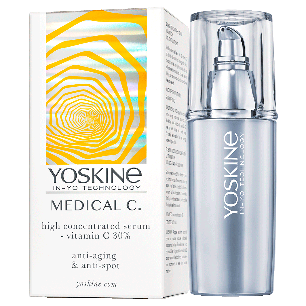 Yoskine Medical C. Serum z Witaminą C 30% Przeciw zmarszczkom i przebarwieniom