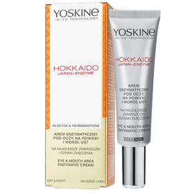 Yoskine Hokkaido Japan-Enzyme krem pod oczy 15 ml