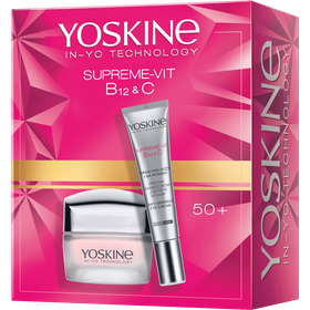 Yoskine Supreme Vit B12+C Day Cream 50+ and Eye Cream set