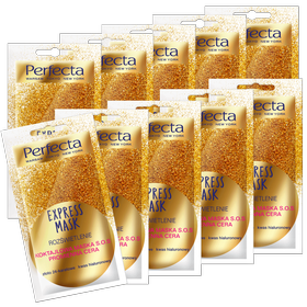 10x Perfecta Express Mask Koktajlowa maska SOS Promienna Cera 8ml