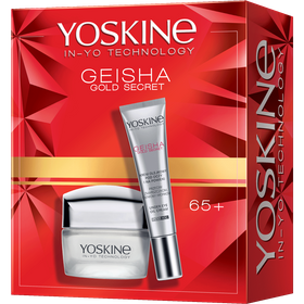 Yoskine Geisha Gold Secret Day and Night Cream 65+ and Eye Cream set