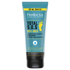 Perfecta Exfoliating cream compress for feet & cracked heels