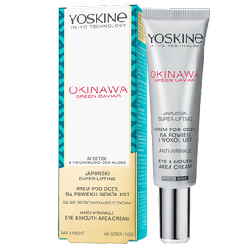 Yoskine Okinawa Green Caviar Creme für die Augen, Augenlider und um die Lippen