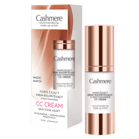 Cashmere CC Cream Nawilżający krem koloryzujący z niacynamidem Magic Match