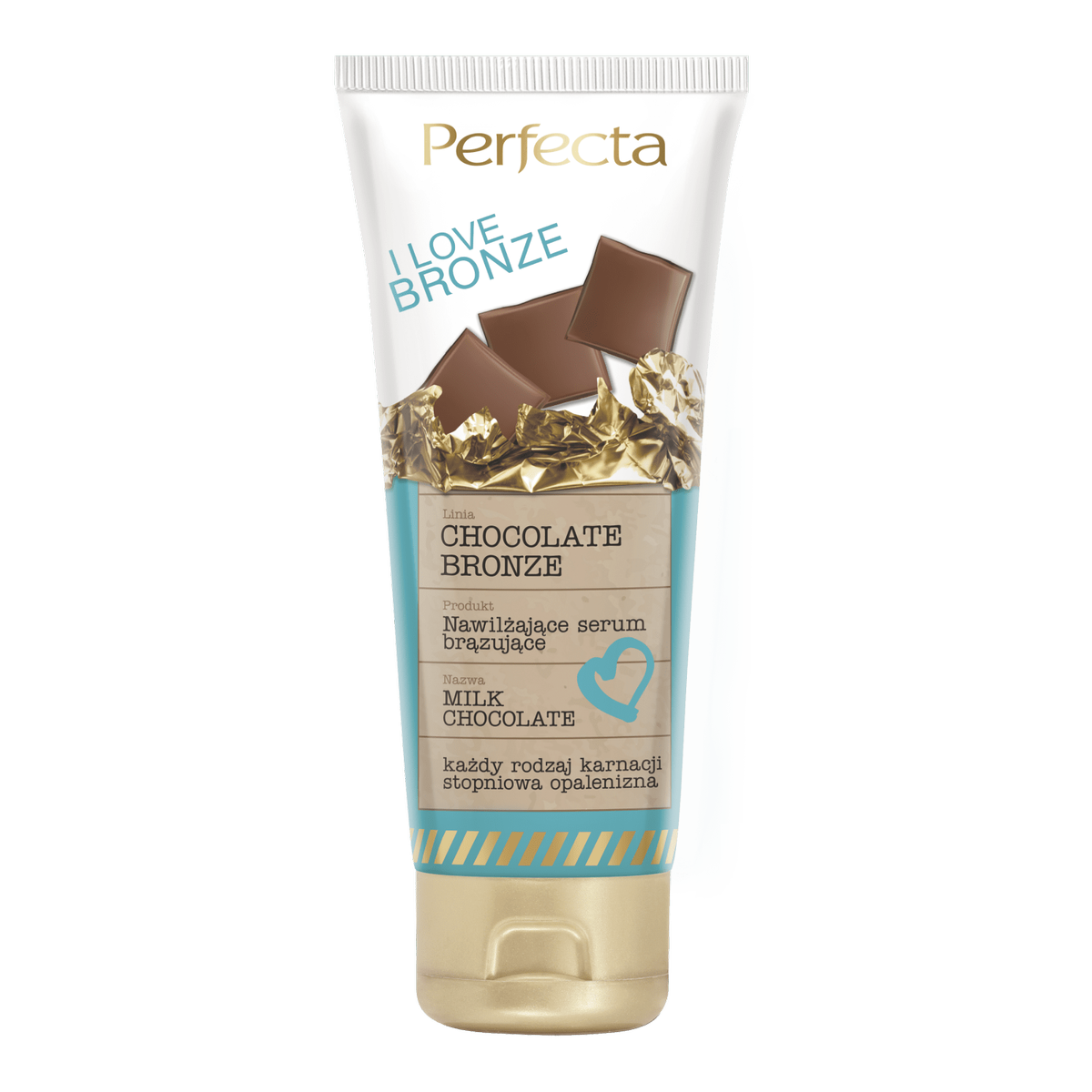 Perfecta Chocolate Bronze Nawilżające serum brązujące MILK CHOCOLATE