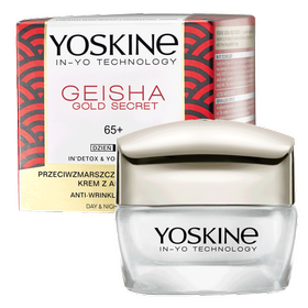 Yoskine Geisha Gold Secret krem na dzień i noc 65+ 50 ml