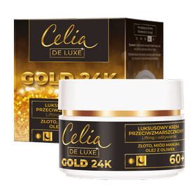 Celia Gold 24k Luksusowy krem przeciwzmarszczkowy 60+ 50ml