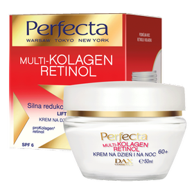 Perfecta Multikolagen Retinol Krem do twarzy na dzień i na noc 60+