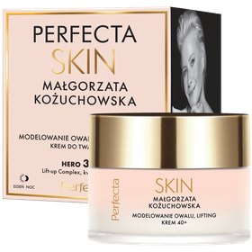 Perfecta Skin Małgorzata Kożuchowska Modeling and lifting face cream for day and night 40+