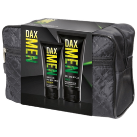 Dax Men Set Soothing face balm + 3in1 cleansing gel in cosmetic bag