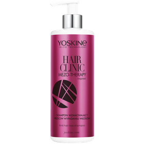 Yoskine Hair Clinic Mezo-Therapy Szampon wzmacniający przeciw wypadaniu włosów, 350 ml