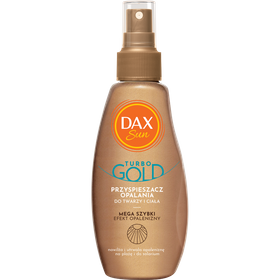 Dax Sun przyspieszacz opalania do twarzy i ciała - turbo gold