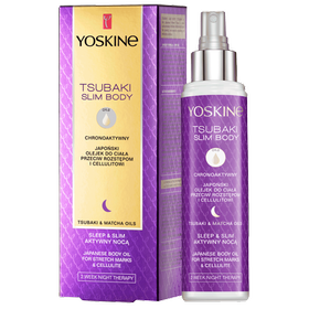 Yoskine Tsubaki Slim Body Japanese body oil for stretch marks & cellulite