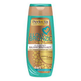 Perfecta Bronze Olejkowy balsam brązujący jasna karnacja 250ml