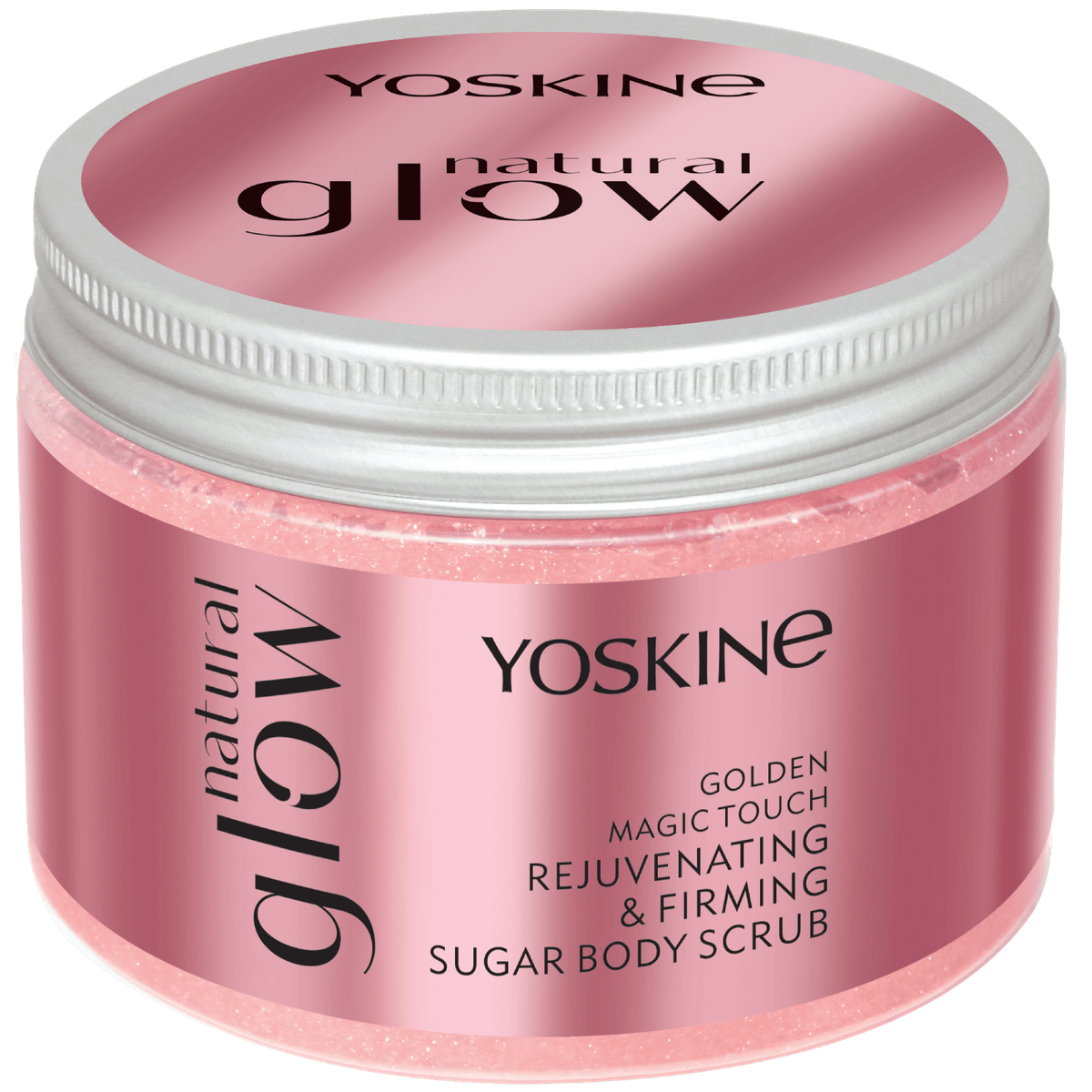 Yoskine Natural Glow Odmładzająco-ujędrniający peeling do ciała z efektem Golden Magic Touch