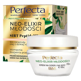 Perfecta Neo-Elixir Młodości przeciwzmarszczkowy krem na dzień i na noc 70+