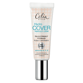 Celia Style Hydro Cover Perfect Look długotrwały podkład kryjąco-nawilżający 104 KARMEL