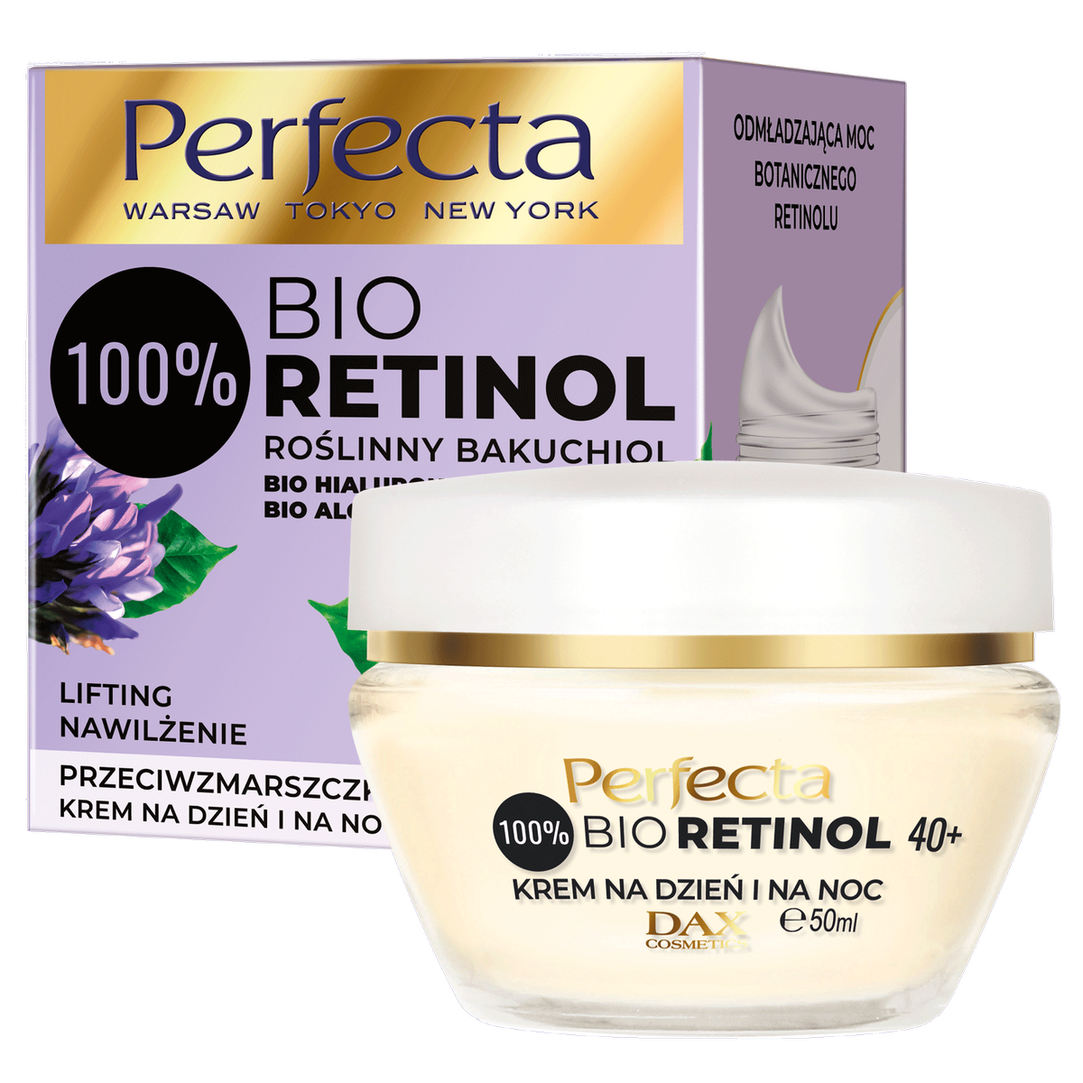 Perfecta Bio Retinol Przeciwzmarszczkowy krem do twarzy 40+