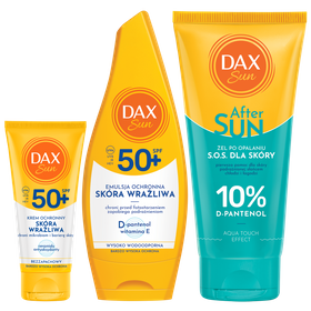 Dax Sun set FOR SENSITIVE SKIN