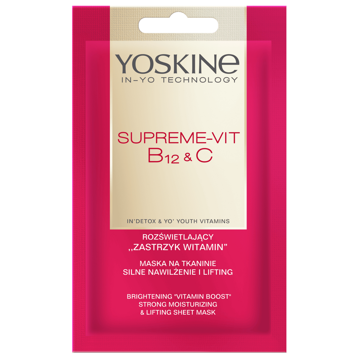 Yoskine Supreme-Vit B12 + C Rozświetlający 