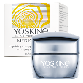 Yoskine Medical C. Repair Therapy mit Vitamin C 10 % Anti-Falten-Nachtgesichtscreme