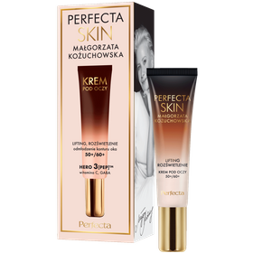 Perfecta Skin Małgorzata Kożuchowska Lifting- und Leuchtcreme für Augen und Augenlider 50+/60+