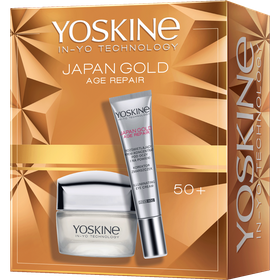 Yoskine Japan Gold Day and Night Cream 50+ and Eye Cream set