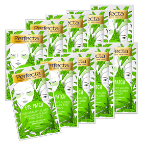 10x Perfecta Hydrogel Aloe Eye Patches