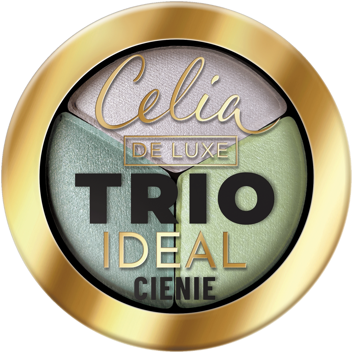 Celia Trio Ideal Satynowe cienie do powiek 302