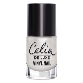 Celia VINYL NAIL Lakier do paznokci perłowy 505 platynowy