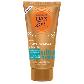 Dax Sun TRAVEL Przyspieszacz opalania ze złocistymi drobinkami