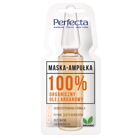 Perfecta Maska-ampułka 100% organiczny olej arganowy