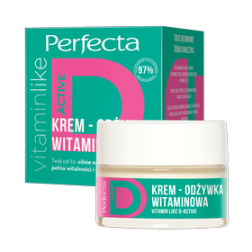 Perfecta Vitamins nawilżający krem do twarzy z witaminą D