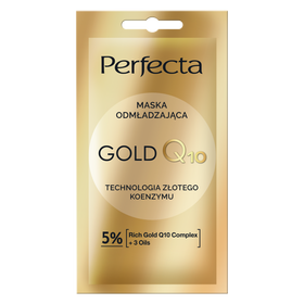 Perfecta Gold Q10 Maska do twarzy odmładzająca