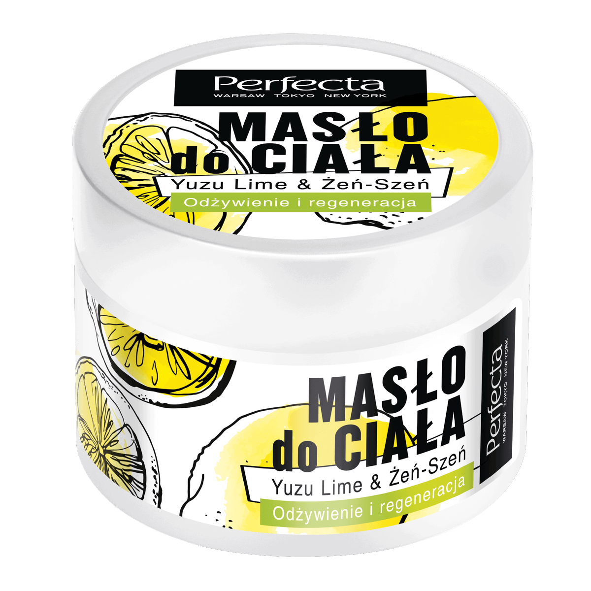 Perfecta SPA Masło do ciała Yuzu Lime & Żeń-szeń